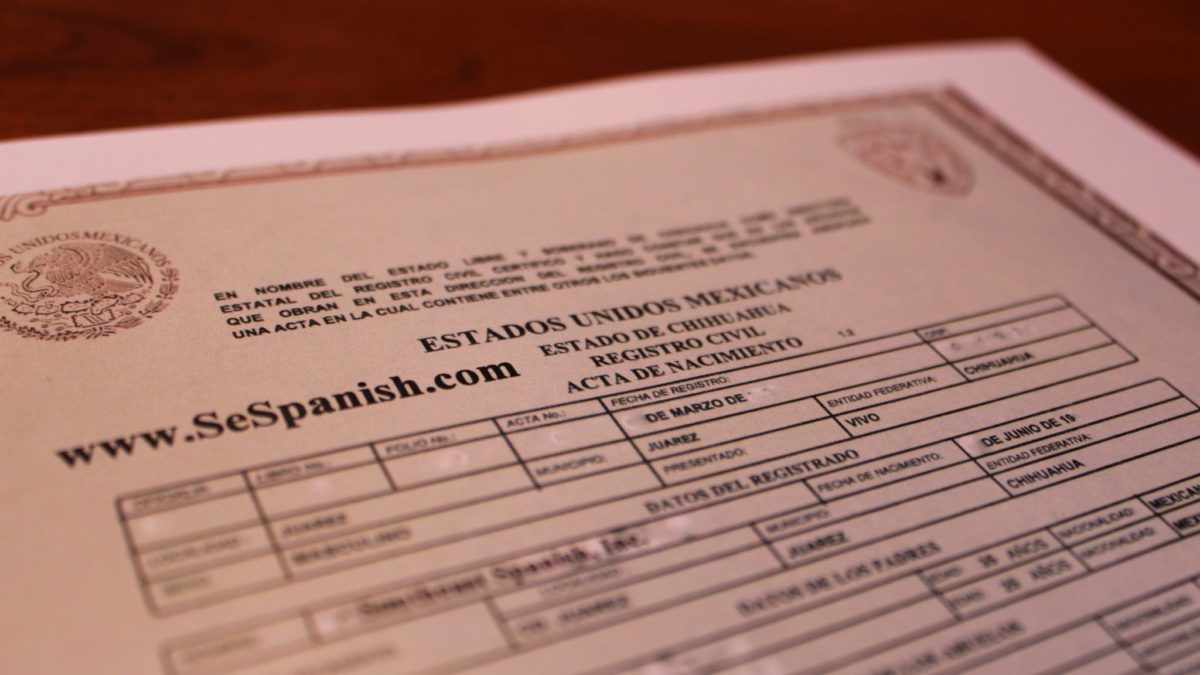 Birth Certificate Translation to English, 22-Hour Turnaround for USCIS Intended For Spanish To English Birth Certificate Translation Template