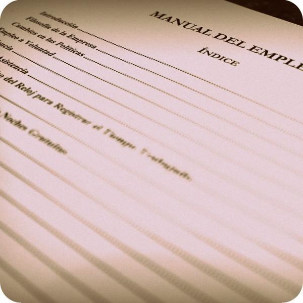 Sample of Translated Employee Handbook