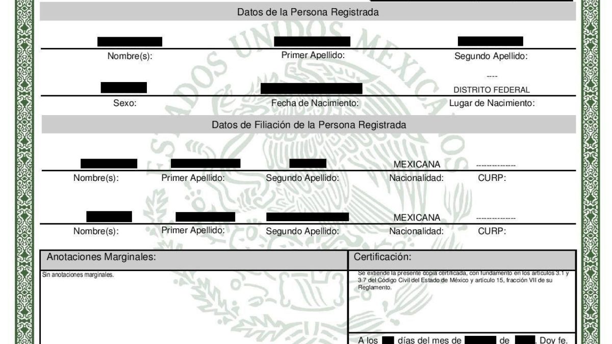 How much does it cost to translate a Birth Certificate for USCIS? $20 With Regard To Mexican Marriage Certificate Translation Template