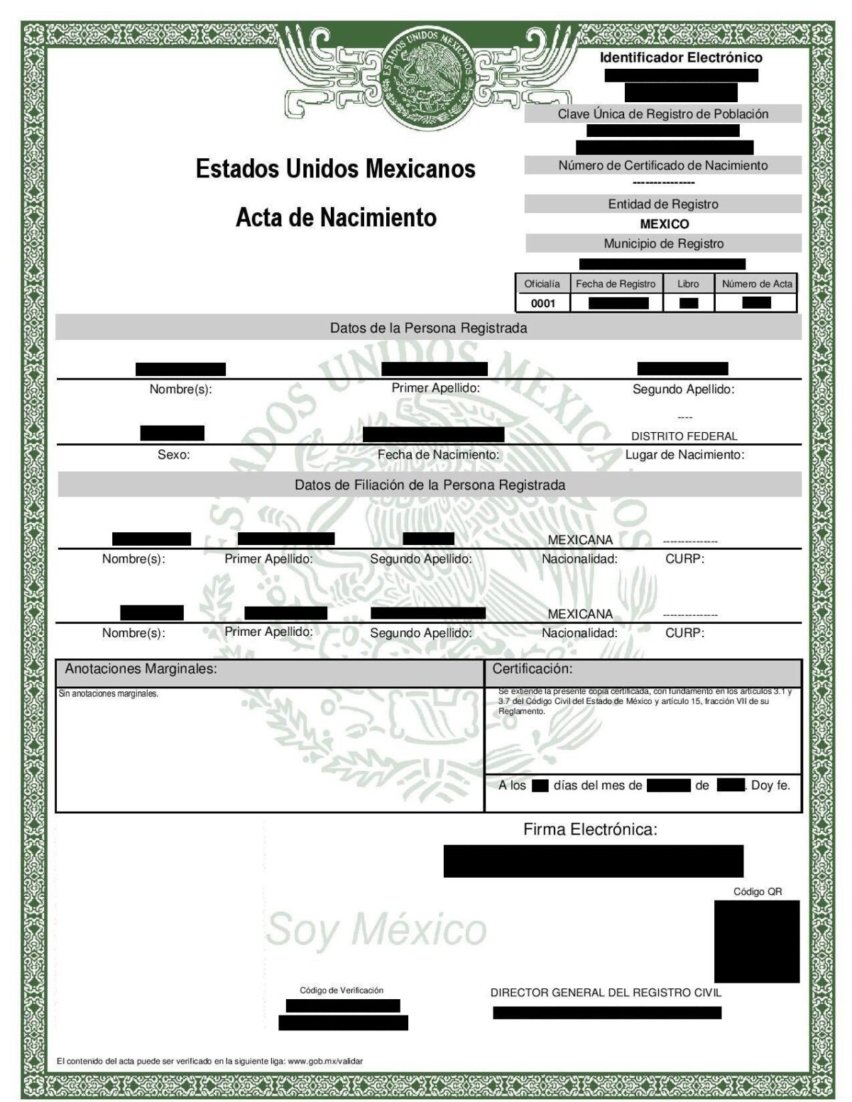 Cuanto Cuesta La Traduccion De Un Acta De Nacimiento Espanol Ingles